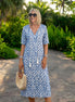 Luna | Vestido midi de estilo boho desenfadado