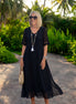 Auris – Vestido midi favorecedor