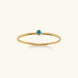 Amelia Birthstone Stacker Ring