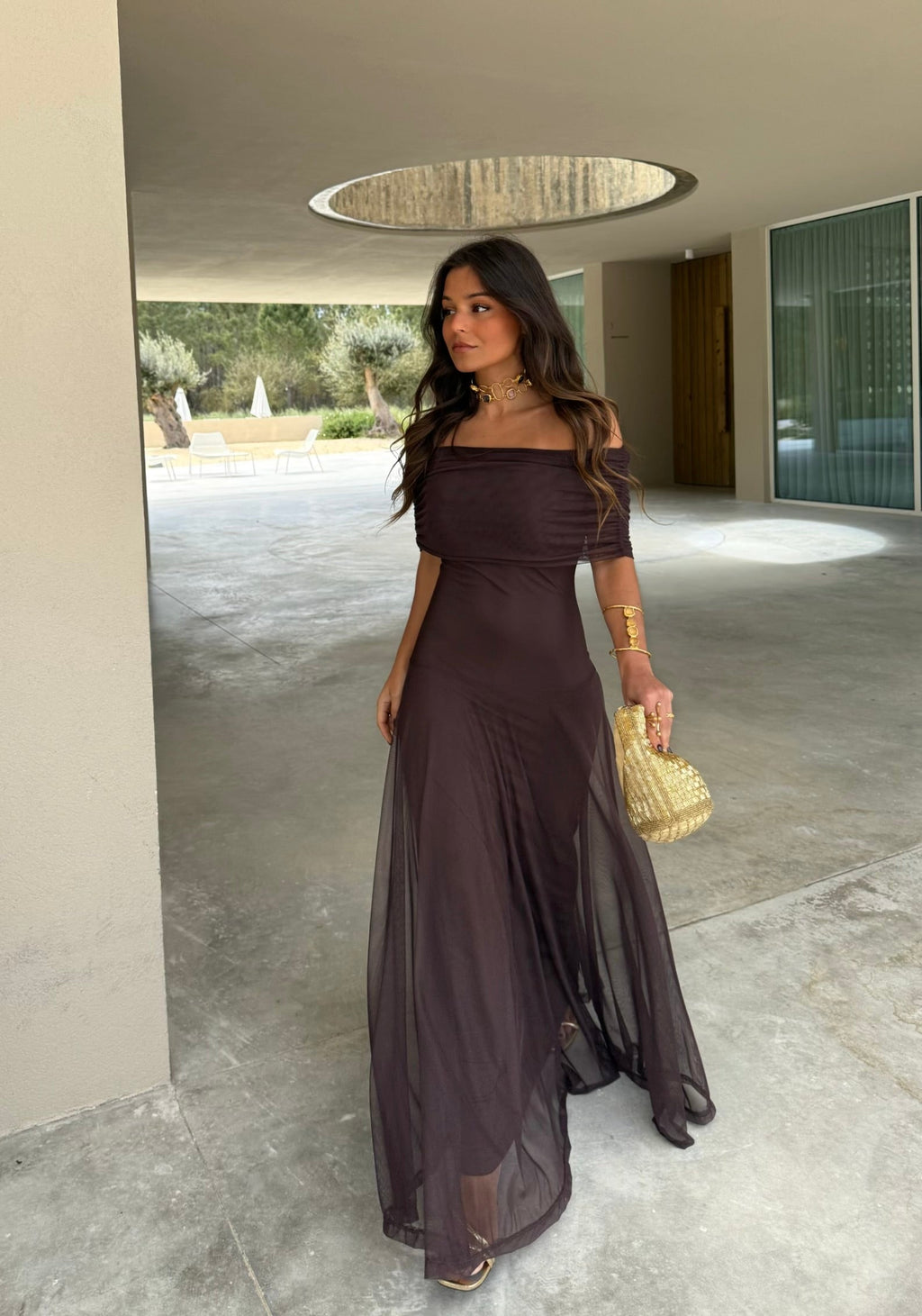 Vestido Toledo en verde