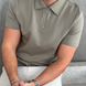 Polo Elegante Interlock Premium con Cremallera Lurea