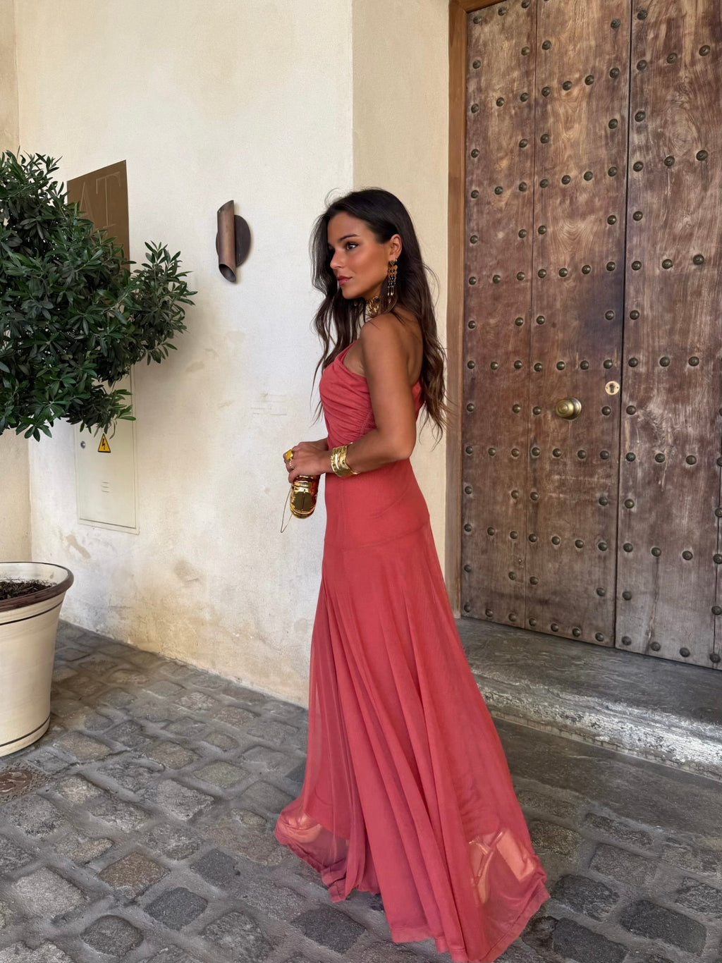 Vestido Toledo en verde