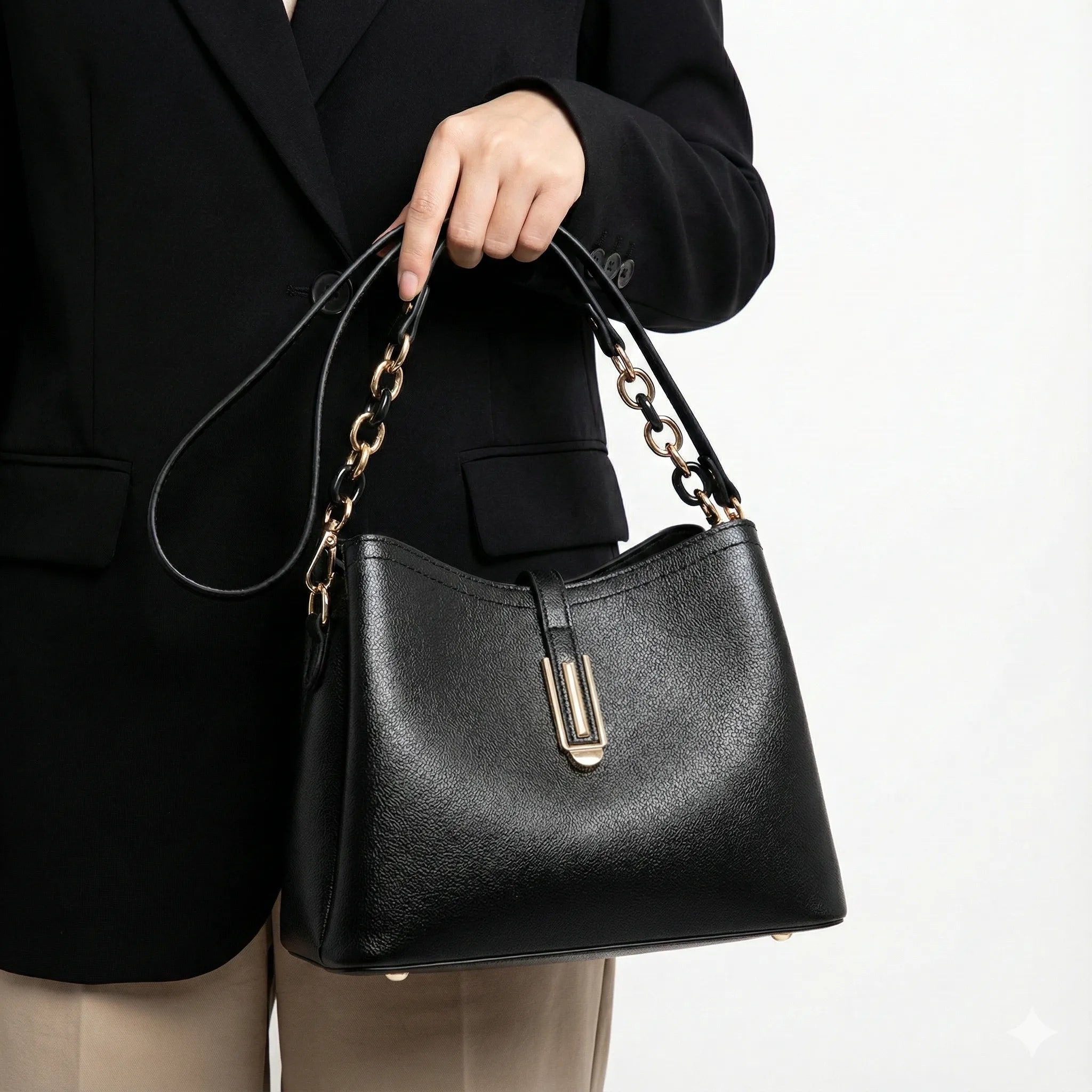 Bolso de cuero Brail