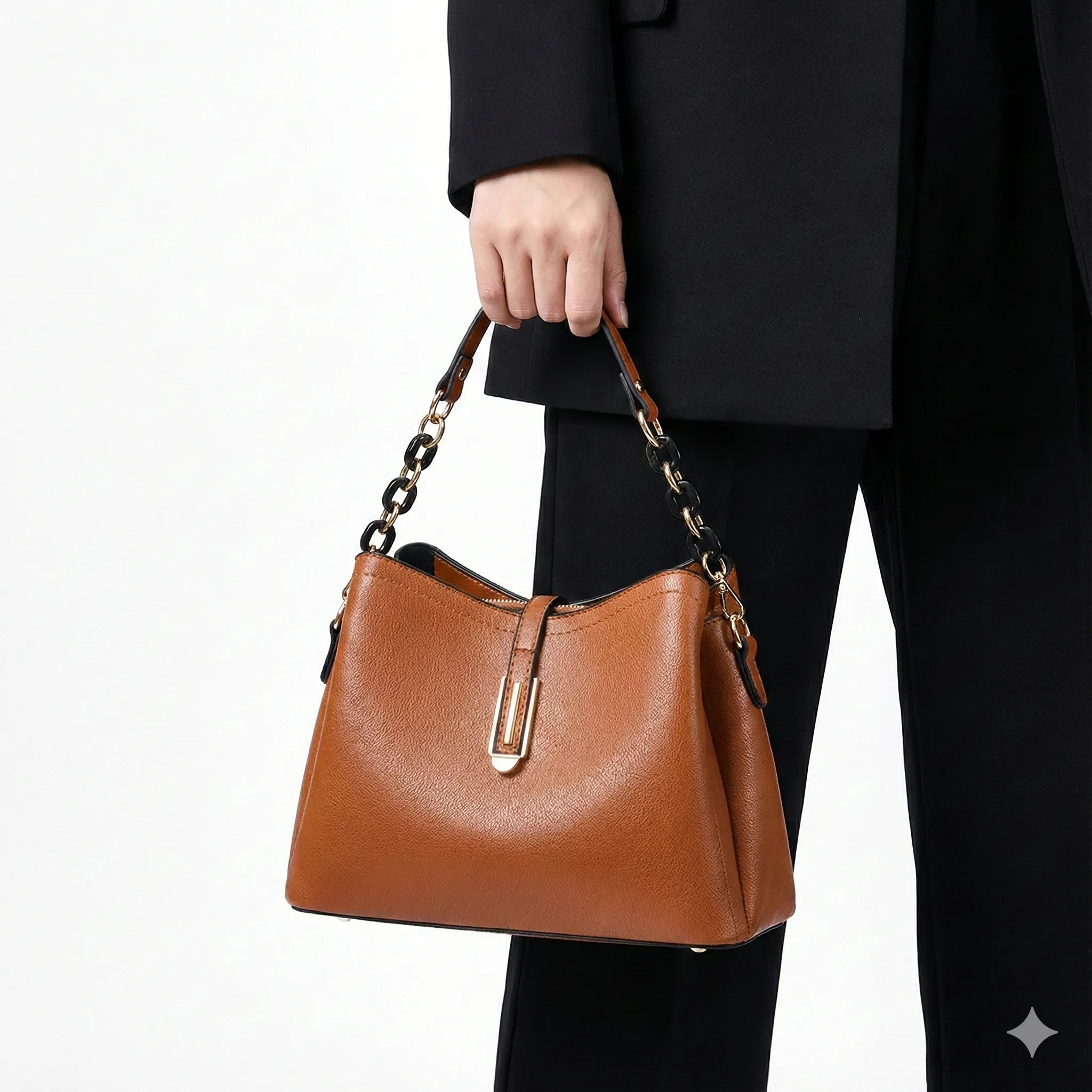 Bolso de cuero Brail