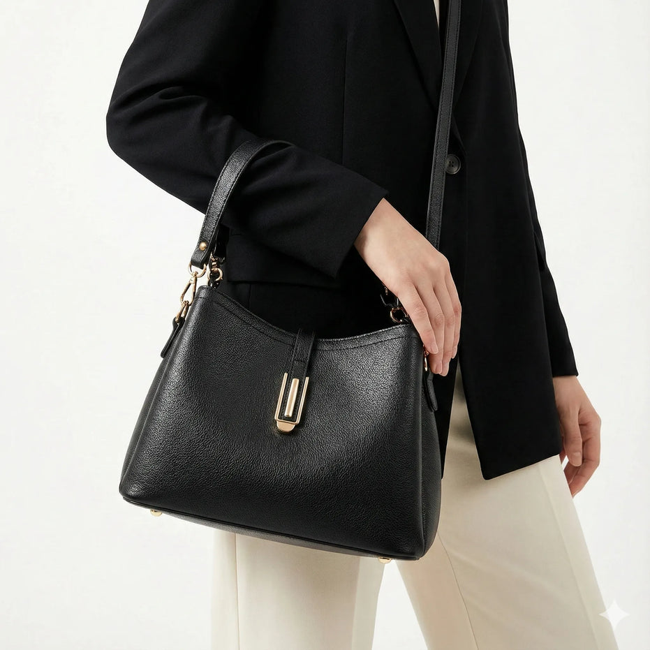 Bolso de cuero Brail