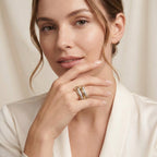 Juno Stacked Diamond Ring