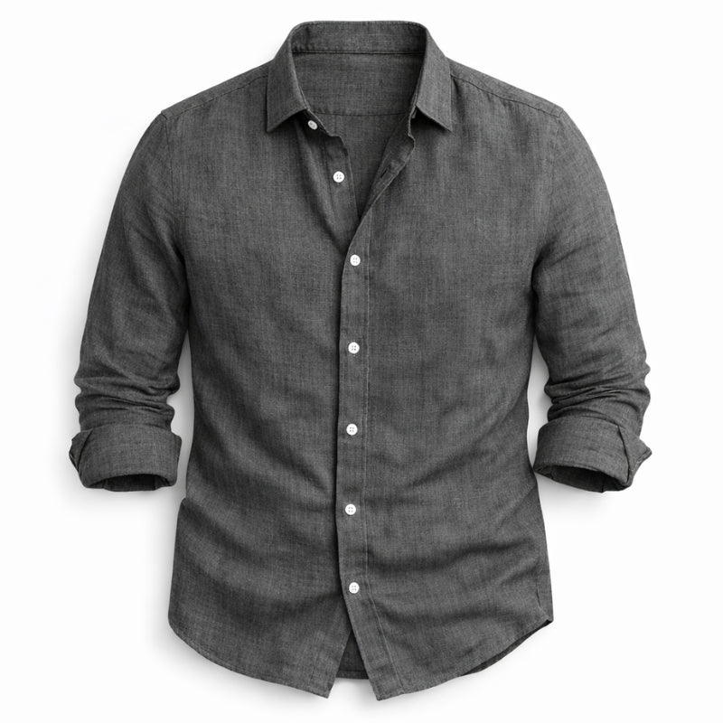 Nova Linenn™ Camisa de Lino Premium