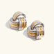 Avielle Chunky Gold Knot Earrings