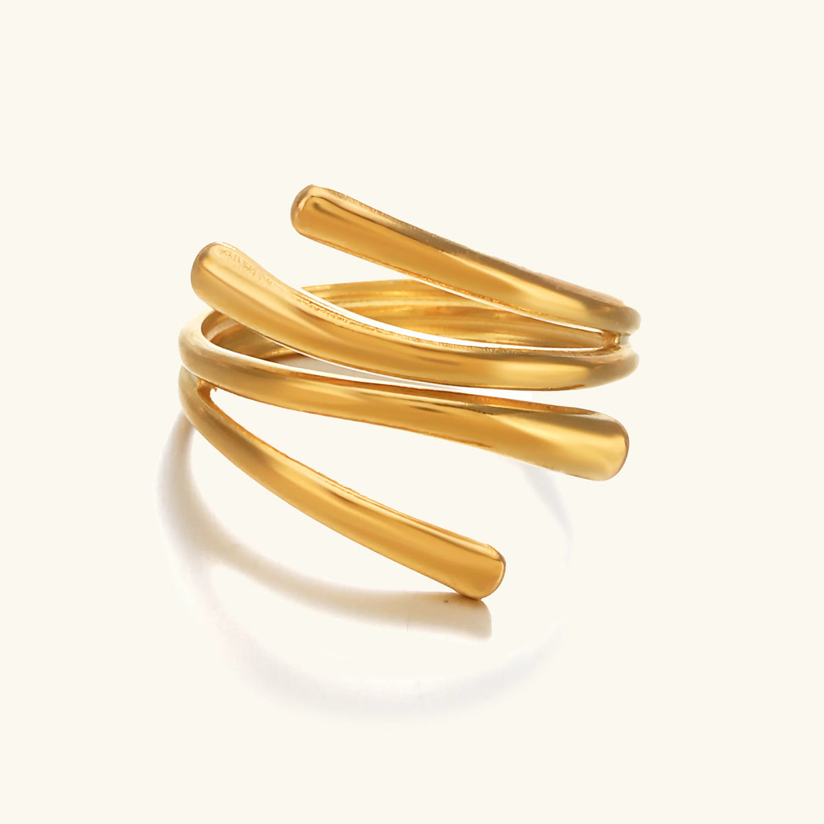 Shay Contemporary Gold Ring