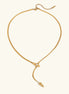 Zarelle Gold Serpentine Pendant
