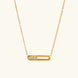 Abby Sculpted Gold Pendant