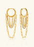 Alaina Link Chain Hoops