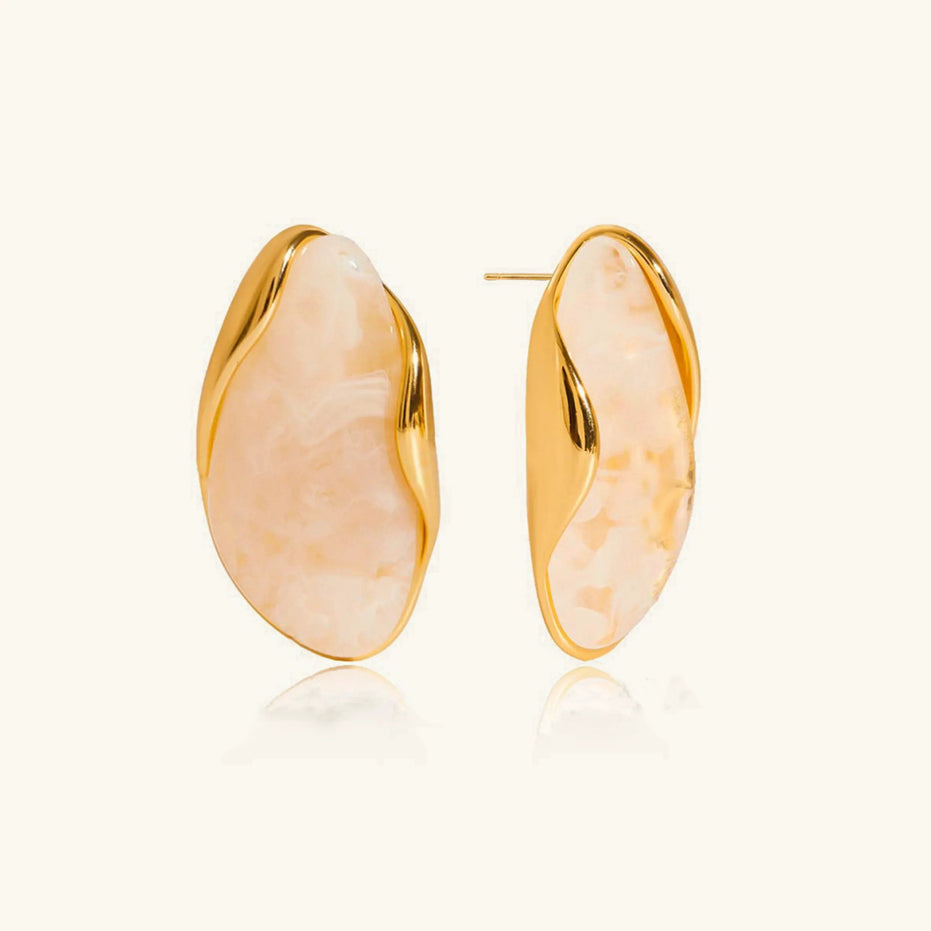 Amelise Polished Gemstone Earrings