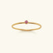 Amelia Birthstone Stacker Ring