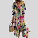 Zariah | Elegante vestido largo de estilo bohemio