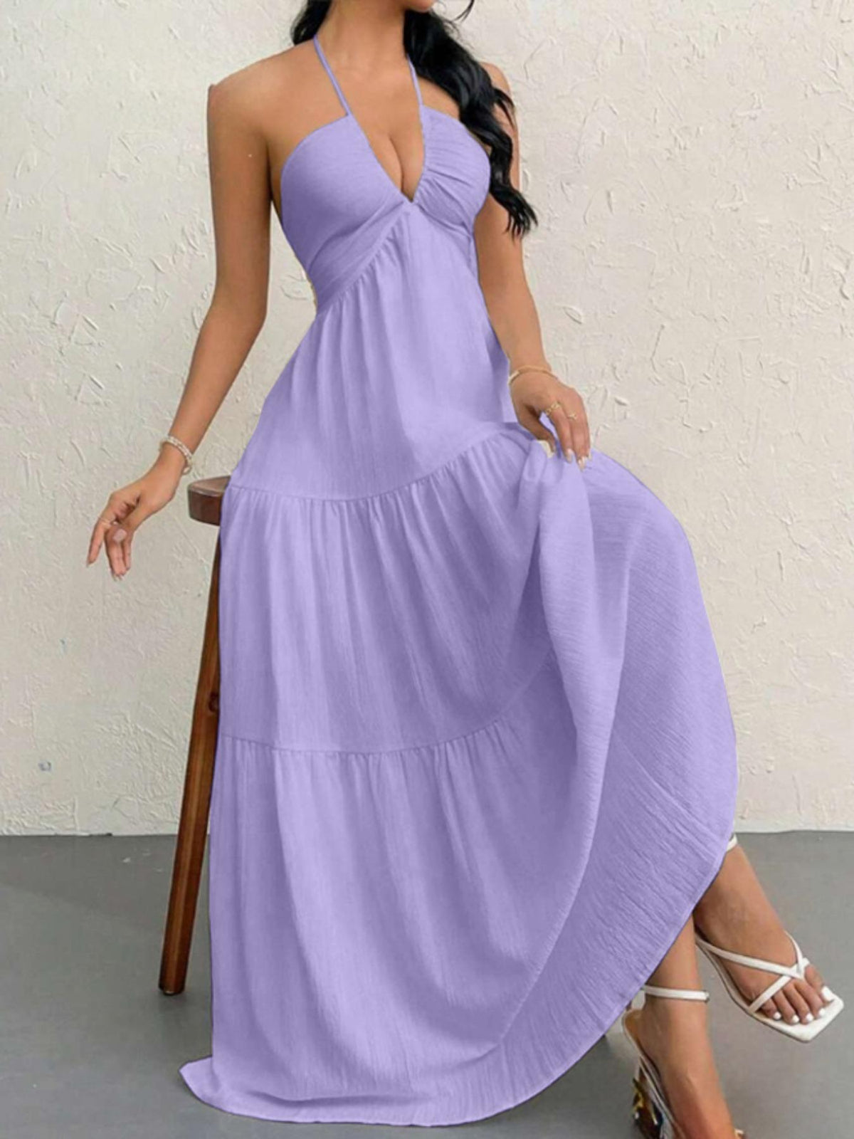 Vestido AuraLuxe™ – Caída Perfecta