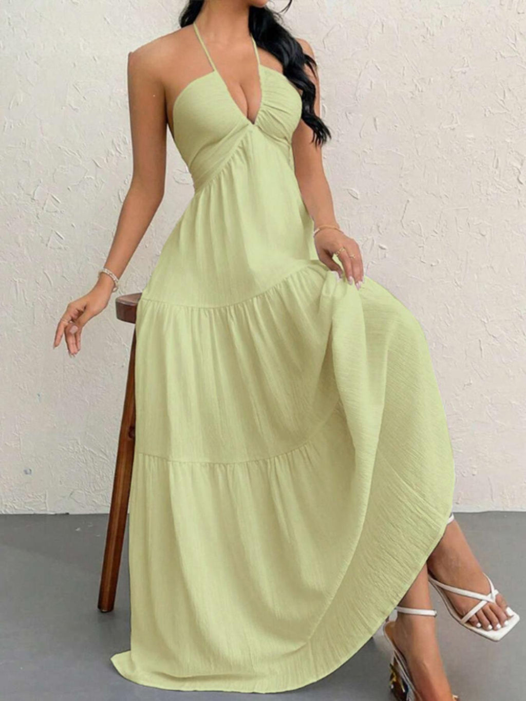 Vestido AuraLuxe™ – Caída Perfecta