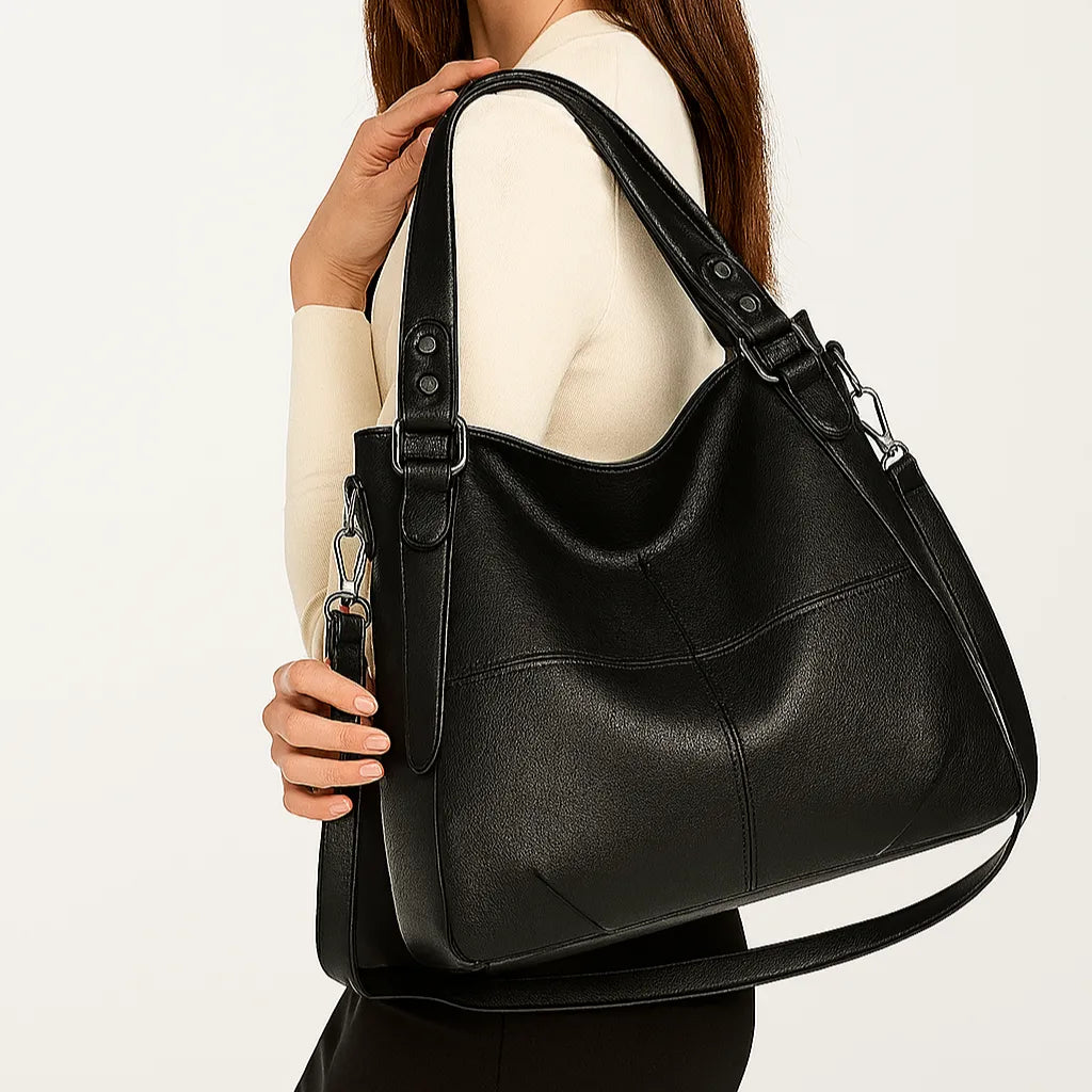 Bolso de cuero genuino - Atis