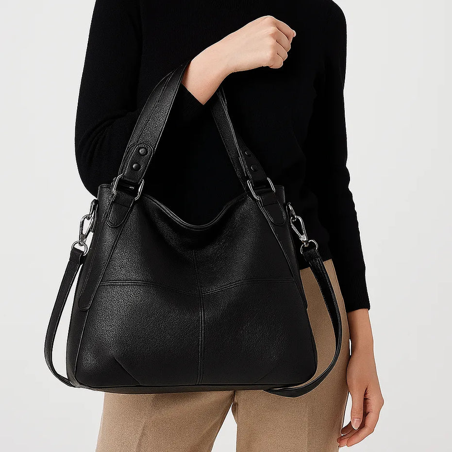Bolso de cuero genuino - Atis