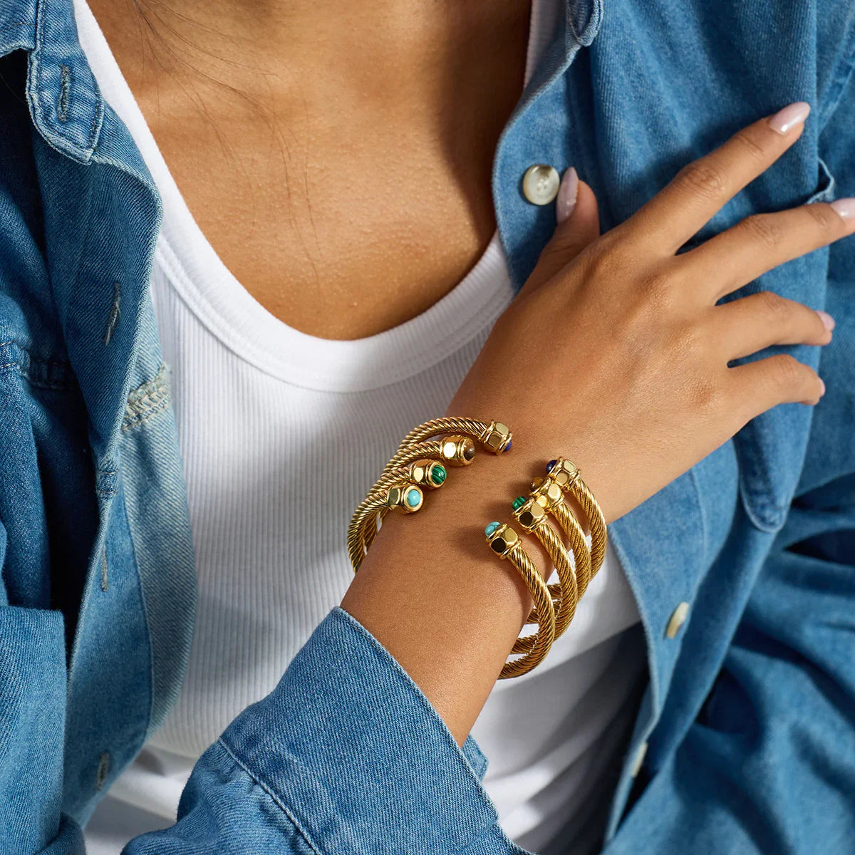 Thea Gold Bracelet 