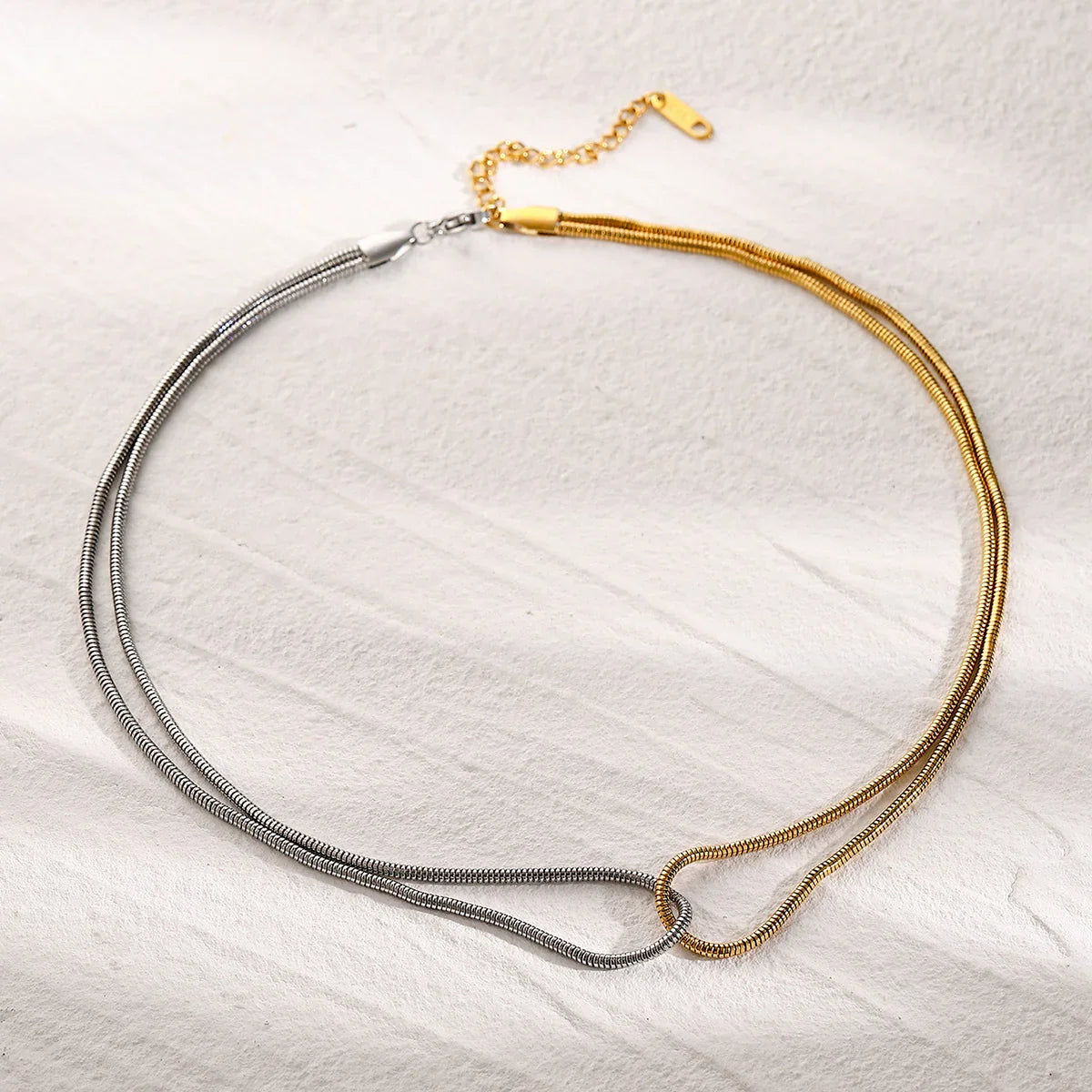 Talia Two-Tone Necklace