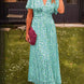 Elis – Vestido largo y vaporoso con estampado floral