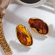 Amelise Polished Gemstone Earrings