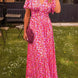 Elis – Vestido largo y vaporoso con estampado floral