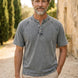 Camiseta Saltwater Henley Oversize