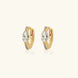 Mariah Mini Diamond Hoops