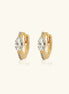 Mariah Mini Diamond Hoops