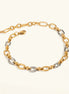 Addison Two Tone Gold Bracelet 