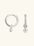 Blake Reversible Diamond Hoop Earrings
