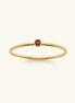 Amelia Birthstone Stacker Ring