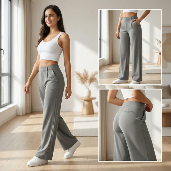 Pantalón Stretch Linnen™ Elegante - Linea Perfecta - Antiarrugas