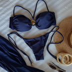 Set Lola de 3 piezas - vestido largo, más traje de baño