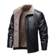 Chaqueta de Cuero Moto Winter