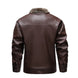 Chaqueta de Cuero Moto Winter