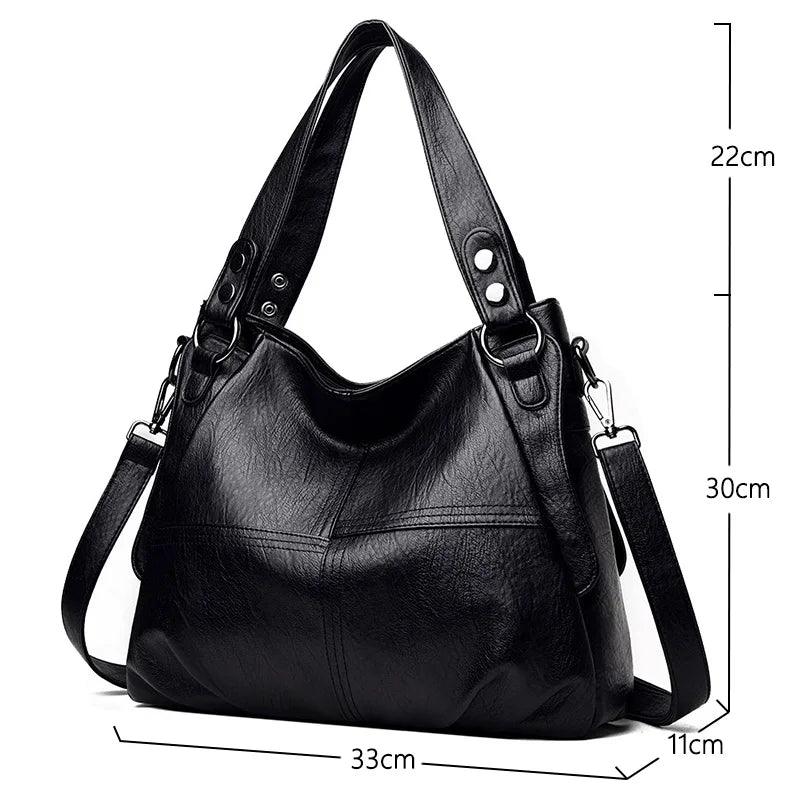 Bolso de cuero genuino - Atis