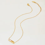 Abby Sculpted Gold Pendant
