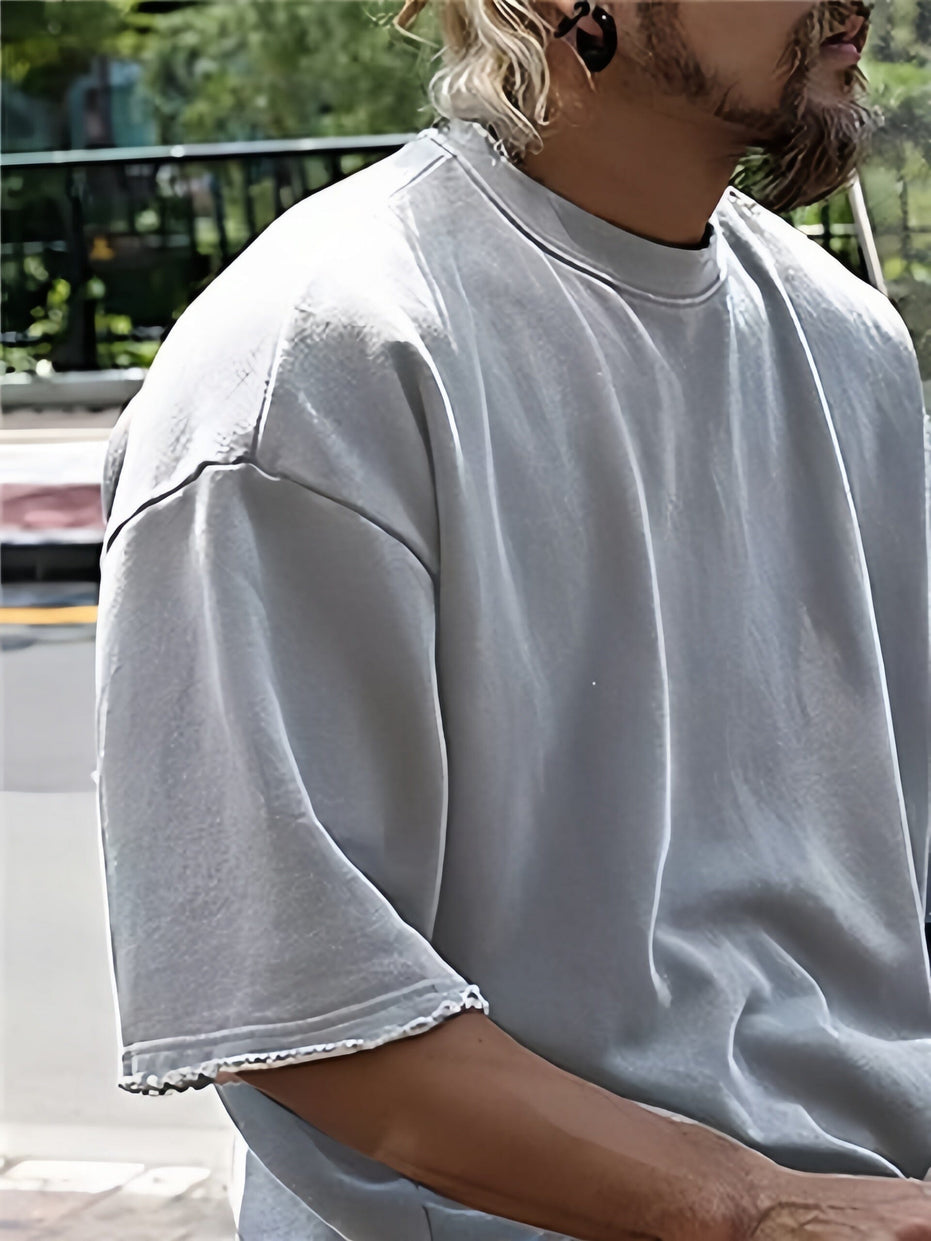 Conjunto Fit Linnen™ Corte Premium, holgado y color liso.