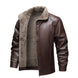 Chaqueta de Cuero Moto Winter