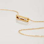 Abby Sculpted Gold Pendant