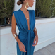 Selena | Vestido Drapé Ardiente