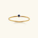 Amelia Birthstone Stacker Ring