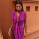 Selena | Vestido Drapé Ardiente