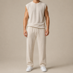 Dante - Conjunto de Pantalón y Camisa Sin Mangas