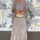 Lara – Elegante vestido largo y vaporoso