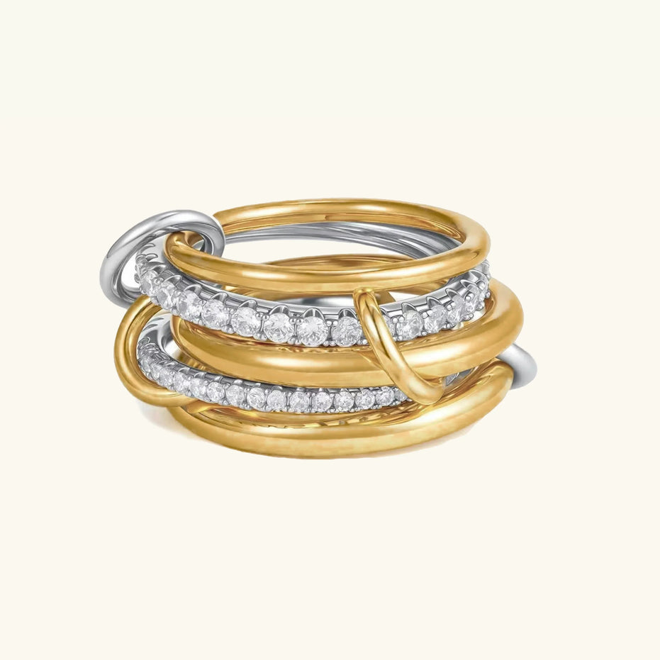 Vera Stacked Diamond Ring