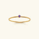 Amelia Birthstone Stacker Ring